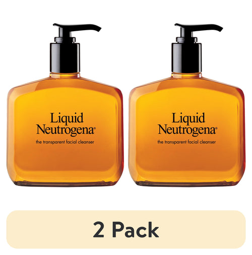 (2 Pack) Liquid  Fragrance-Free Mild Gentle Face Cleanser, 8 Fl. Oz