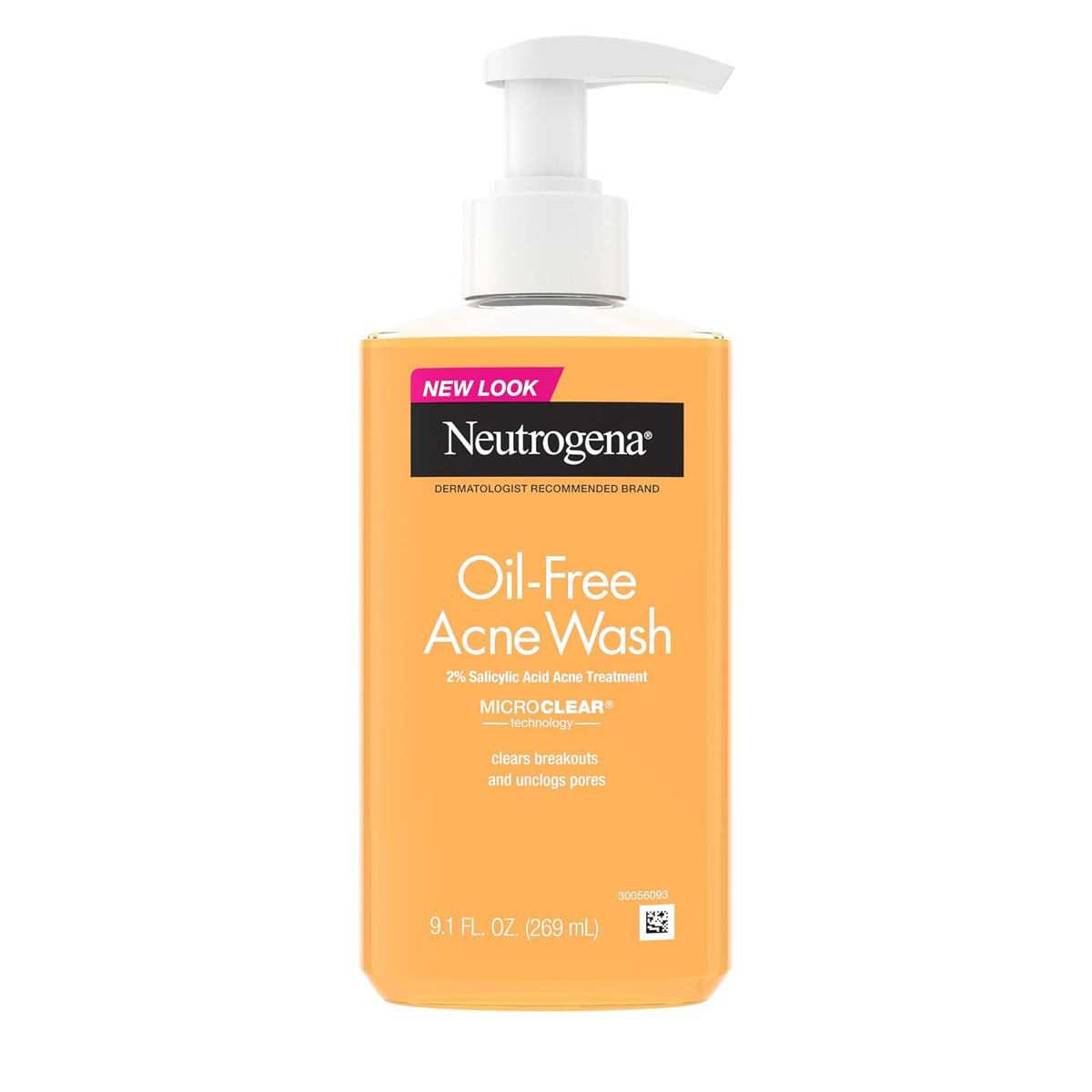 Oil Free Acne Face Wash, 9.1 Fl. Oz