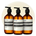 Aesop a Rose by Any Other Name Body Cleanser | Gentle Shower Gel with Rose Petal Essential Oil Blend to Soften & Hydrate Skin | 500 Ml / 16.9 Oz (Pack of 3)