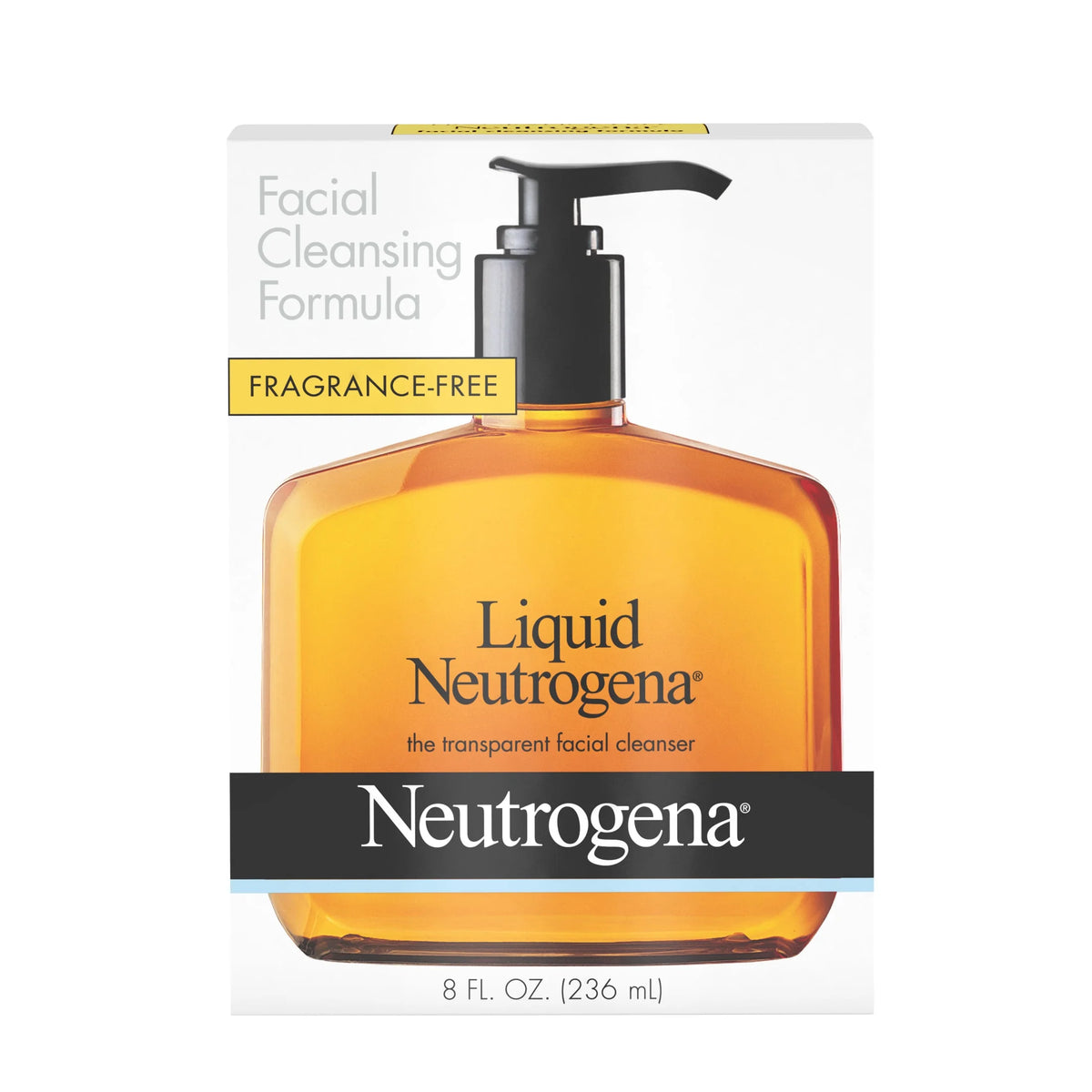 (2 Pack) Liquid  Fragrance-Free Mild Gentle Face Cleanser, 8 Fl. Oz