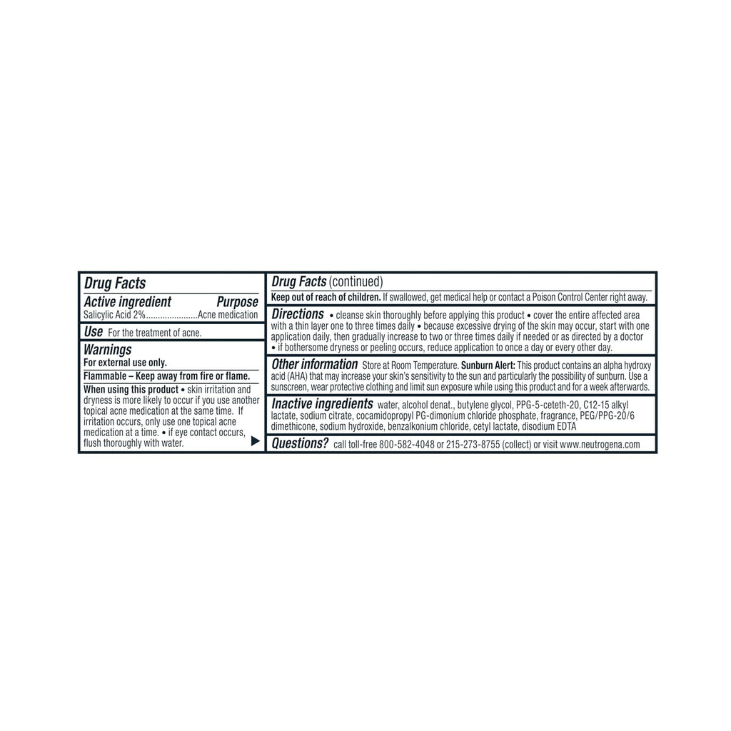Rapid Clear Acne Treatment Pads, Salicylic Acid, 60 Count